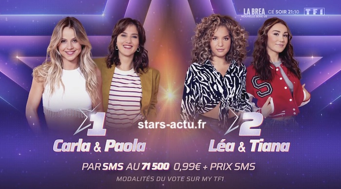 Star Academy : Carla, Paola, Léa et Tiana nominées (SONDAGE)