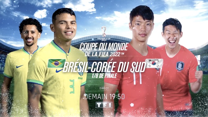 Coupe du Monde 2022 : suivre Brésil / Corée du Sud en direct, live et streaming (+ score en temps réel et résultat final)