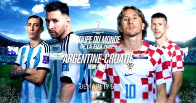 Audiences 13 décembre 2022 : carton pour Argentine / Croatie devant « Alexandra Ehle »