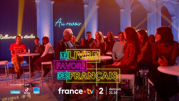 « Le livre favori des français » c'est ce soir sur France 2 (15 décembre)