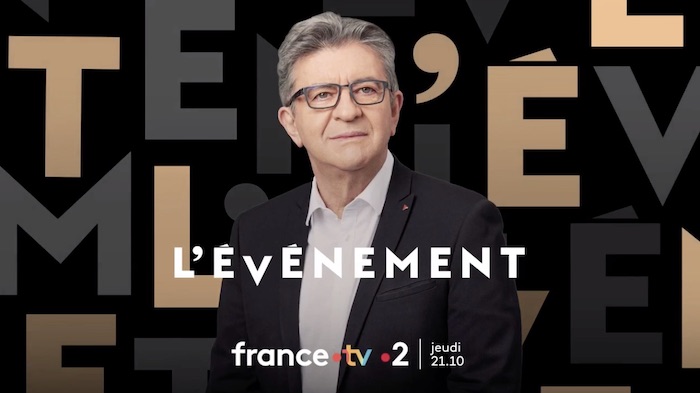 L'Événement : Jean-Luc Mélenchon en direct ce soir sur France 2 (12 janvier)