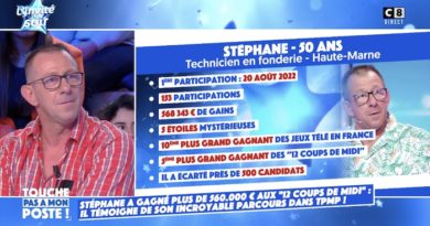 Les 12 coups de midi : Stéphane se confie après son élimination (VIDÉO)