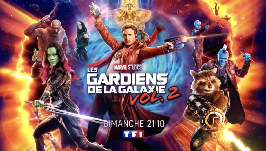 Audiences 7 mai 2023 : « Les gardiens de la galaxie 2 » leader devant « Le Corniaud »