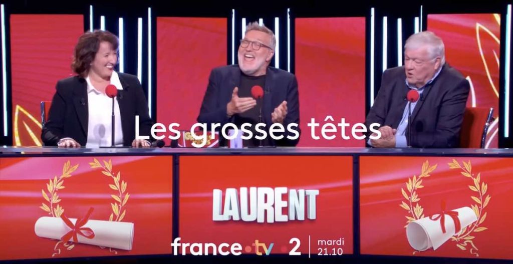 Les Grosses Têtes du 30 mai : les invités de Laurent Ruquier ce soir sur France 2