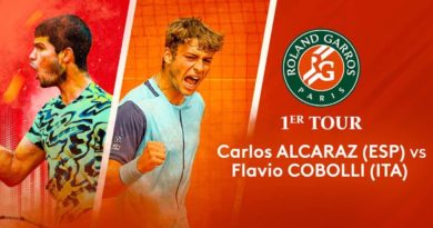 Roland Garros : Alcaraz / Cobolli en direct, live et streaming (+ score en temps réel et résultat final)