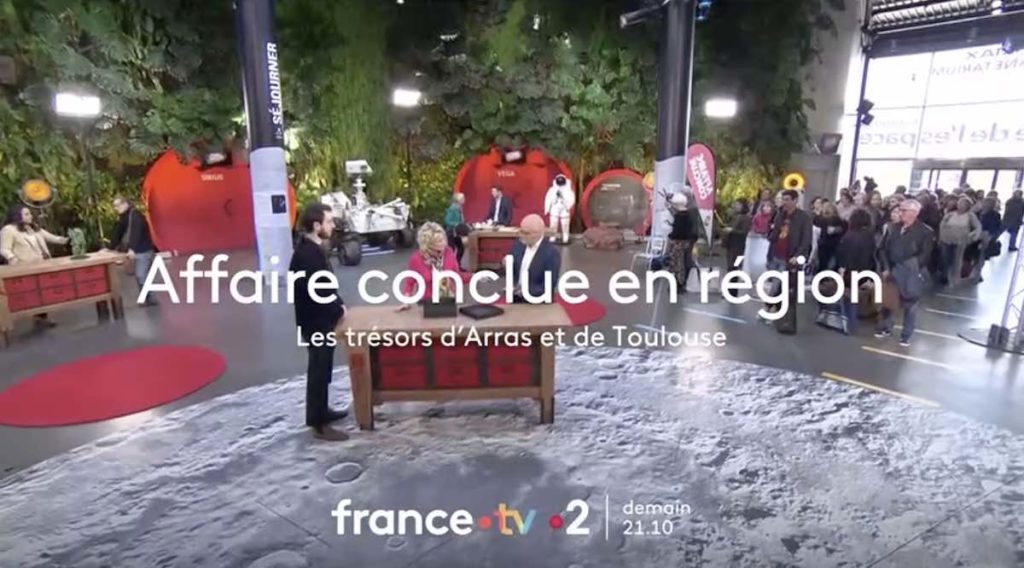 Affaire conclue du 20 juin : ce soir sur France 2, les trésors d'Arras et Toulouse