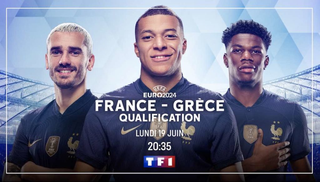 Qualifications Euro 2024 France / Grèce en direct, live et streaming