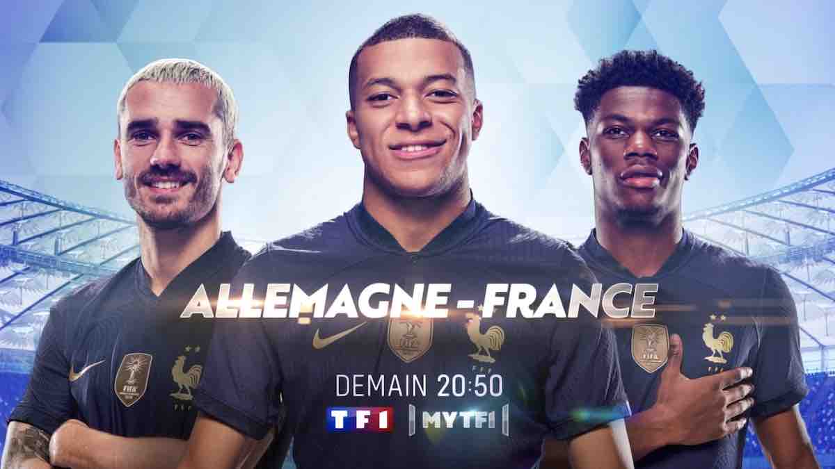 Football : Allemagne / France en direct, live et streaming (+ score en temps réel et résultat final)