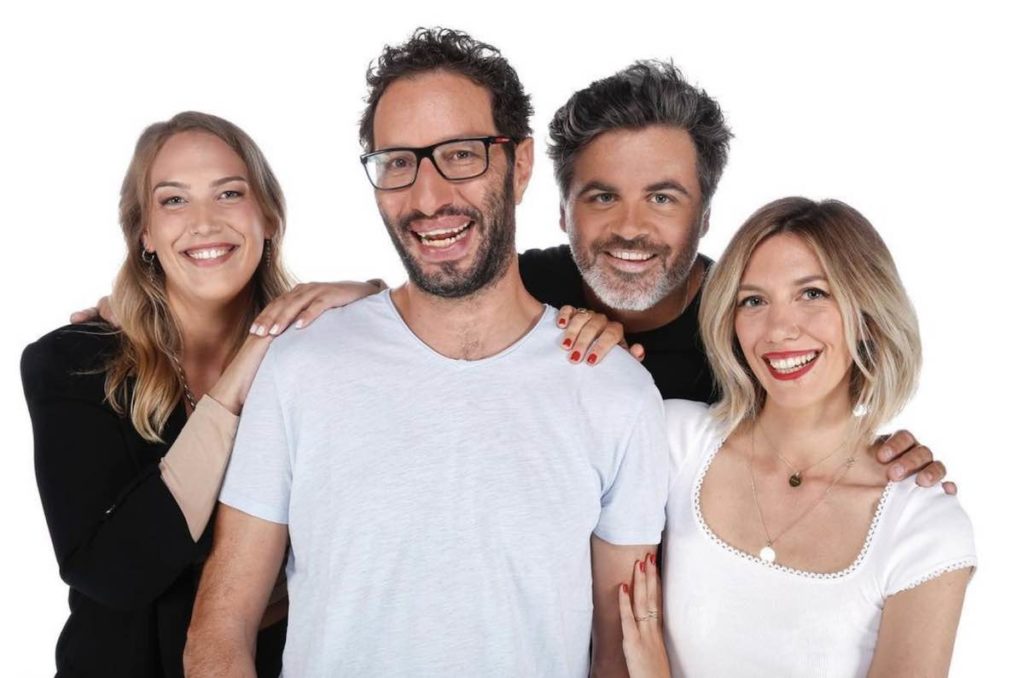Manu dans le 6/10 : photo de rentrée avec Salomé et Lorenza, les remplaçants de Valou et Isabelle