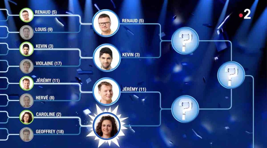 N'oubliez pas les paroles masters : Geoffrey éliminé, Caroline en quarts de finale (26 septembre)