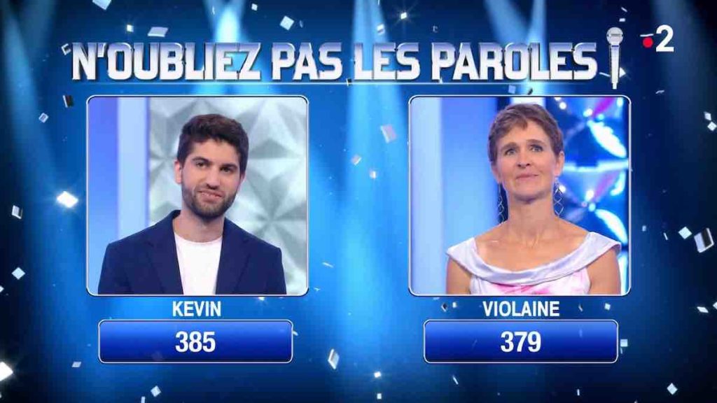 N'oubliez pas les paroles masters : Violaine éliminée, Kévin en quarts de finale (23 septembre)