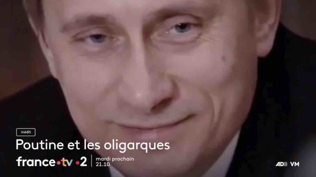 « Poutine et les oligarques » : votre documentaire ce soir sur France 2 (19 septembre)