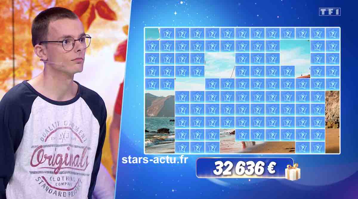 Les 12 coups de midi du 11 octobre : Emilien fait fort et tente sa chance face à l'étoile mystérieuse