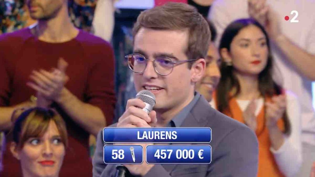 N'oubliez pas les paroles, Laurens s'exprime après son élimination : "la 1ère place était un objectif"