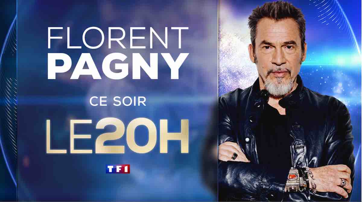 Florent Pagny invité du journal de 20h de TF1 ce soir
