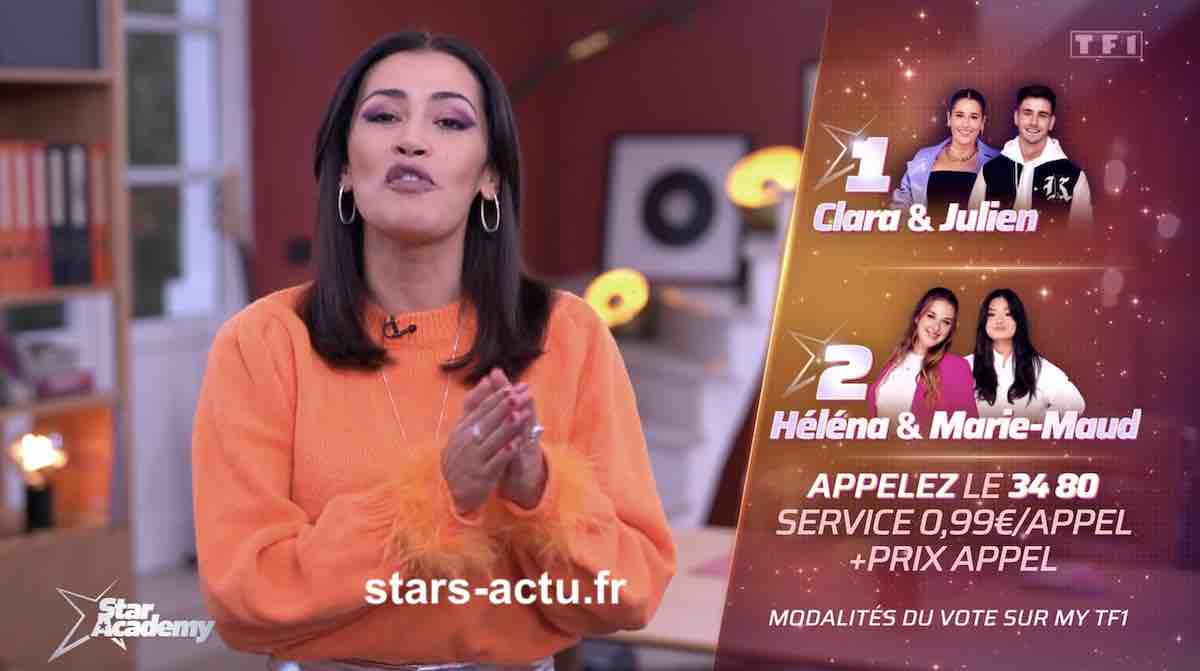 Star Academy : Clara et Julien, et Héléna et Marie-Maud nominés, quel duo doit rester ? (SONDAGE)