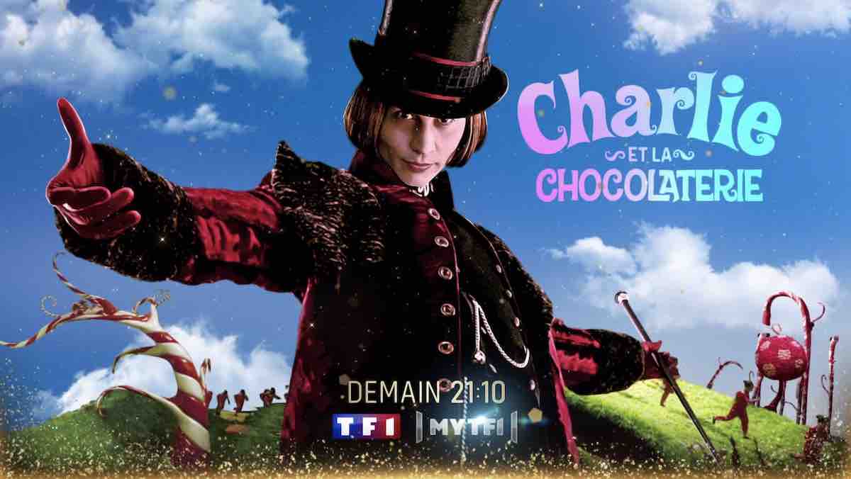 Audiences 1er janvier 2024 : « Charlie et la chocolaterie » leader devant « Normandie nue »