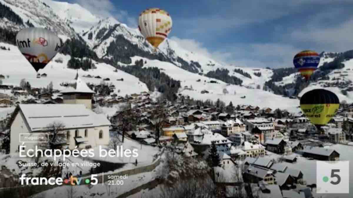 Echappées Belles du 30 décembre : direction la Suisse ce soir sur France 5 (sommaire)