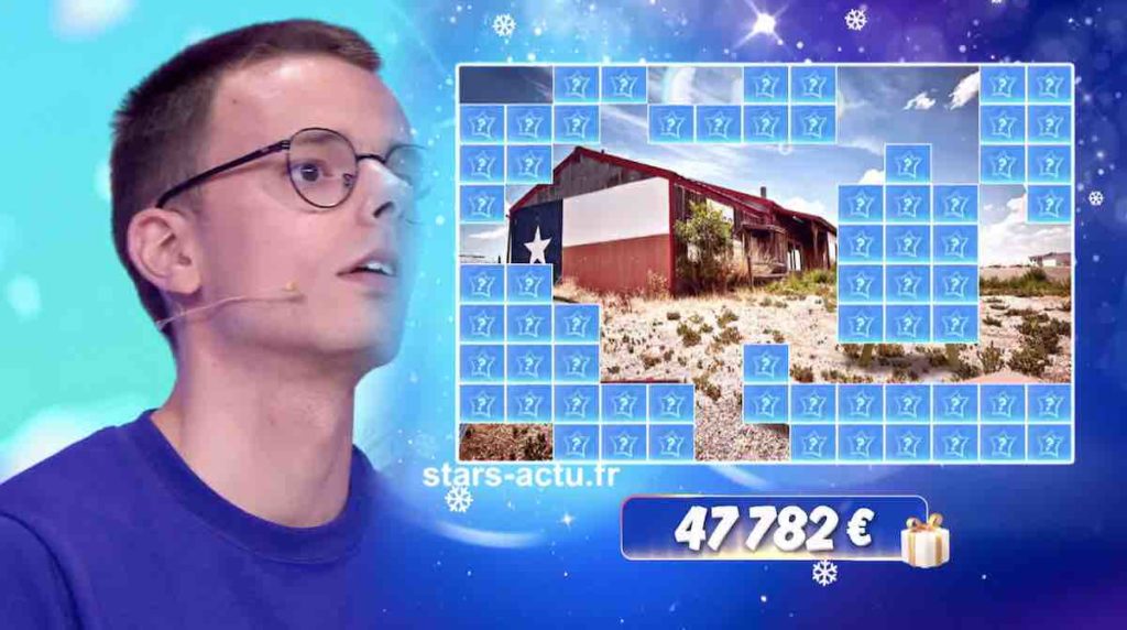 Les 12 coups de midi du 16 décembre : Emilien continue et tente sa chance face à l'étoile mystérieuse