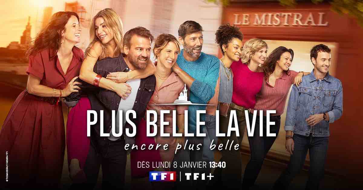 Plus belle la vie : gros succès pour le retour de la série culte sur TF1