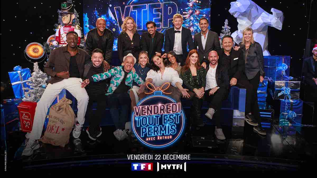 « Vendredi tout est permis » : qui sont les invités du VTEP spécial Noël de ce 22 décembre 2023 ?