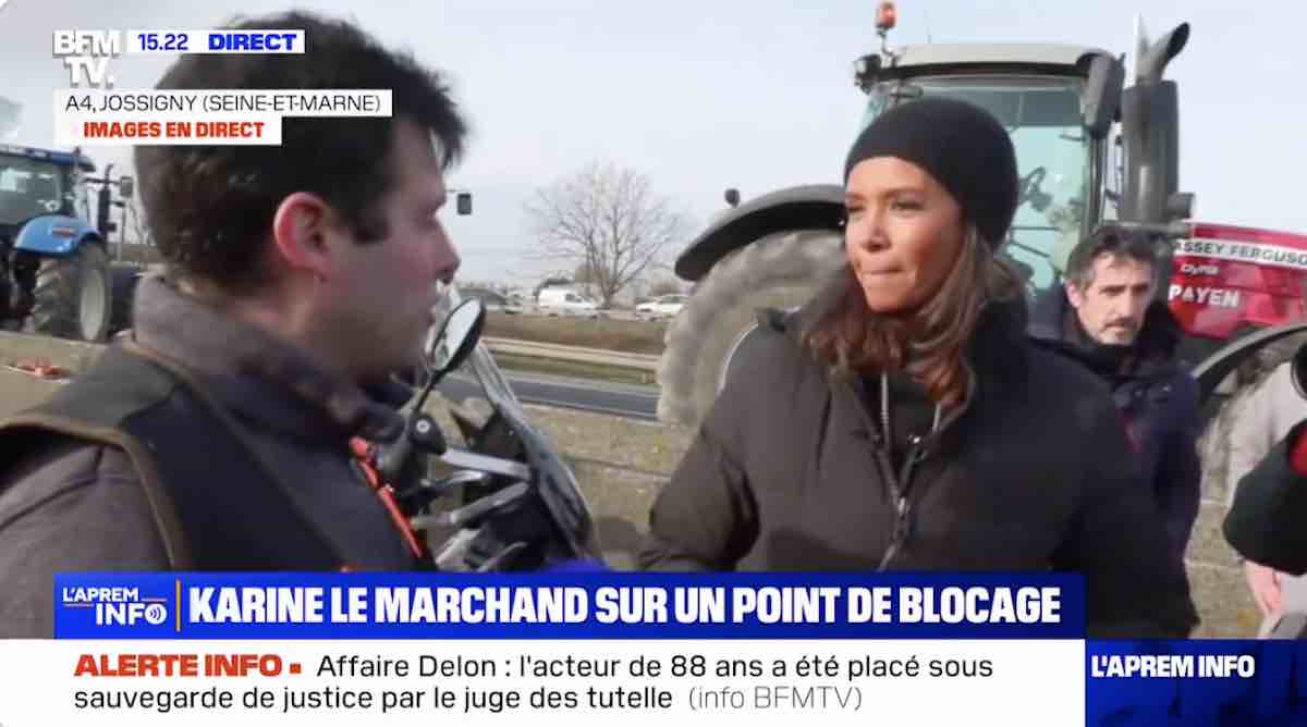 Karine Le Marchand aux côtés des agriculteurs : "il ne faut pas lâcher" (VIDÉO)