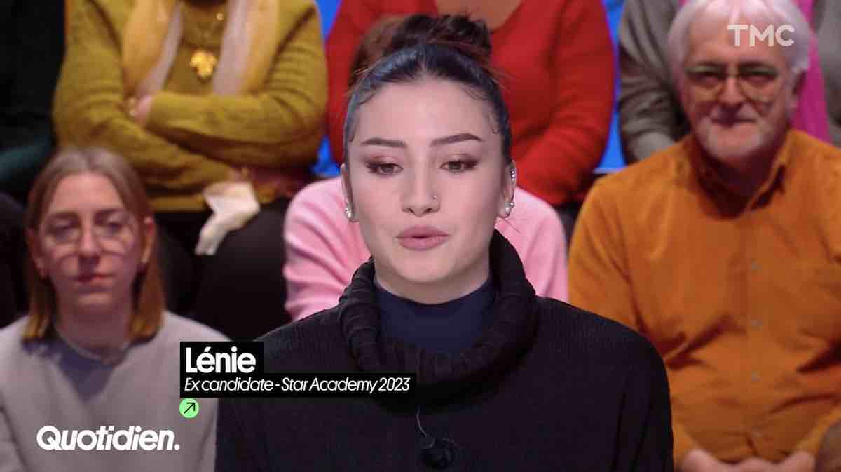 Star Academy, Lénie se confie : "je n'ai pas fait de malaise" (VIDÉO Quotidien)