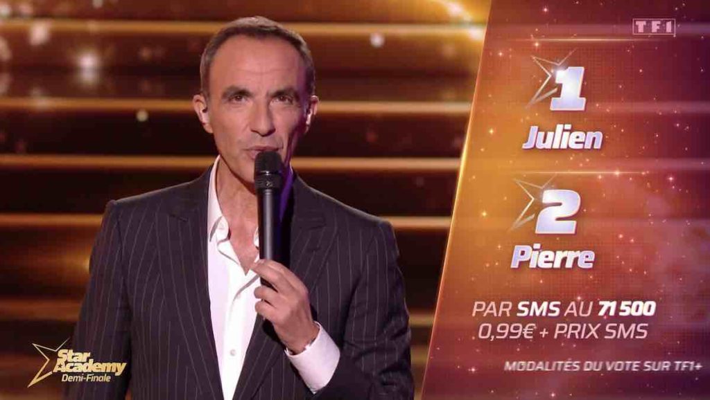 Star Academy estimations finale : Pierre en baisse, ça se resserre avec Julien ! (SONDAGE)