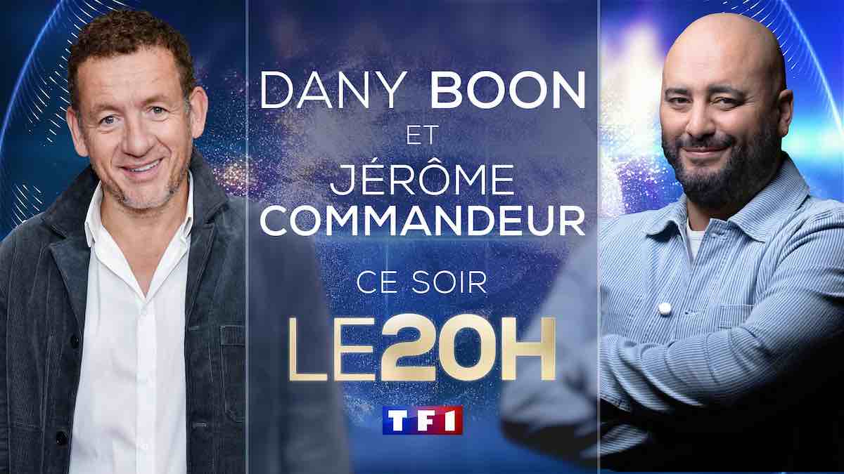 Dany Boon et Jérôme Commandeur invités du 20h de TF1 ce dimanche