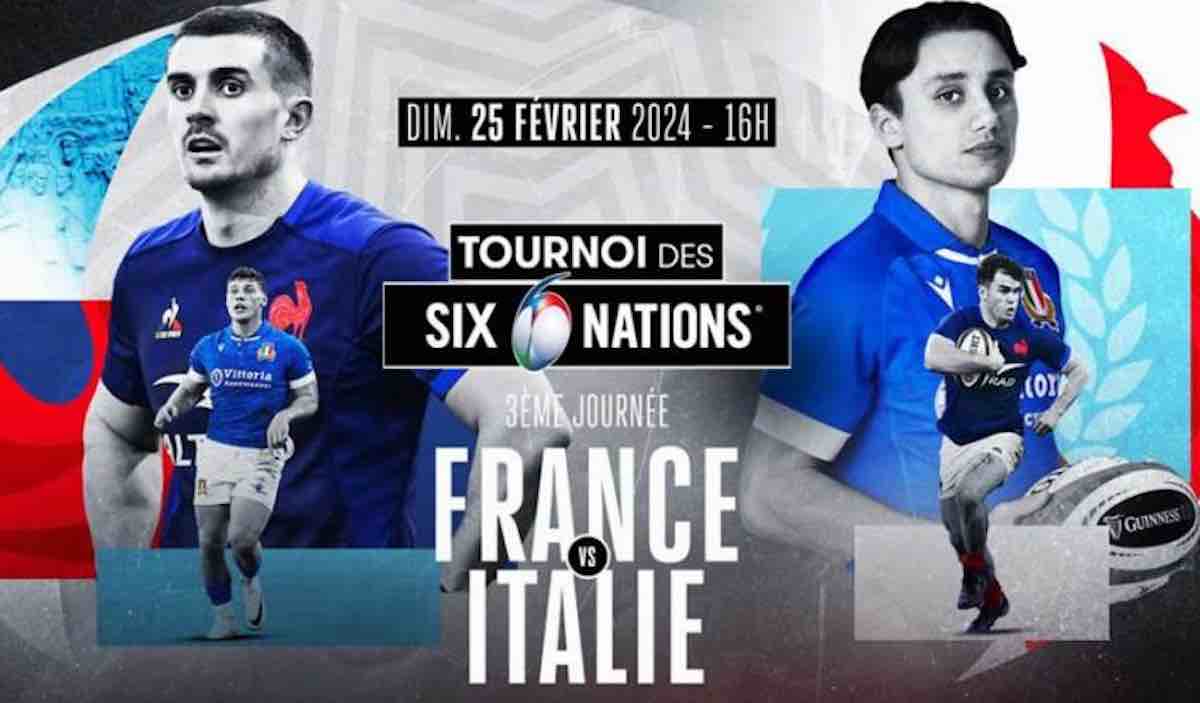 Rugby Tournoi des Six Nations : suivre France / Italie direct, live et streaming (+ score en temps réel et résultat final)