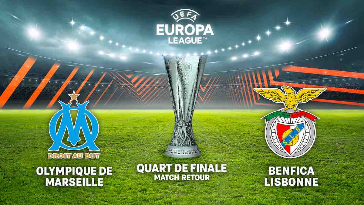 Ligue Europa : Marseille / Benfica en direct, live et streaming (+ score en temps réel et résultat final)