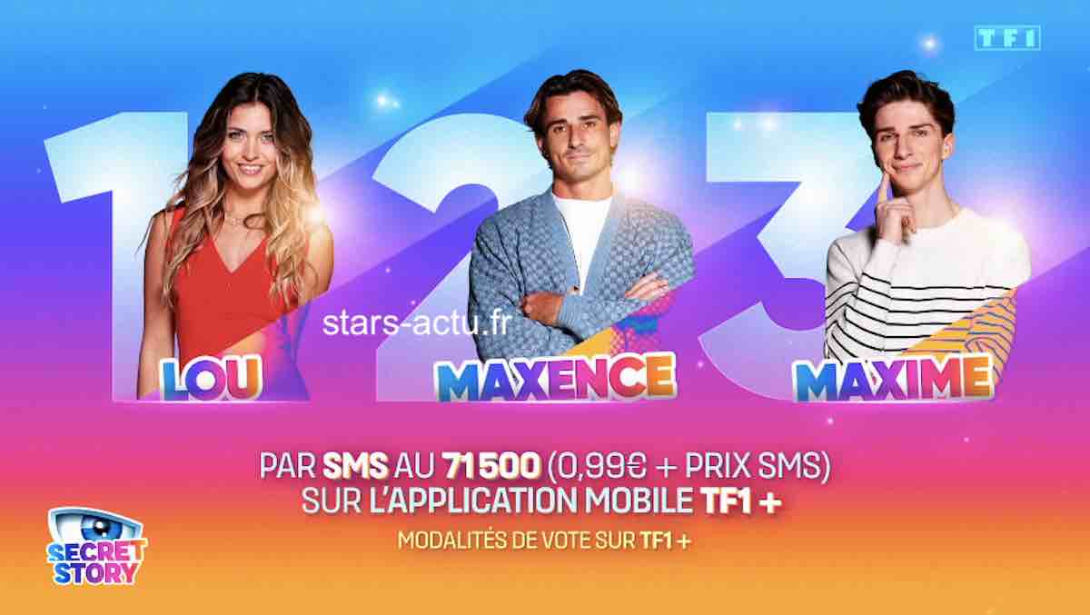 Secret Story : Lou, Maxence et Maxime nominés, qui doit rester ? (SONDAGE)