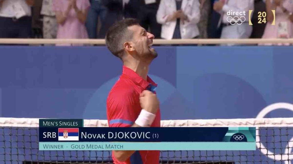 Jeux Olympiques Paris 2024 : Novak Djokovic remporte la médaille d'or en battant Carlos Alcaraz !