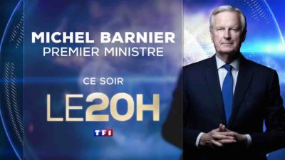 Michel Barnier invité du journal de 20h de TF1 ce 6 septembre