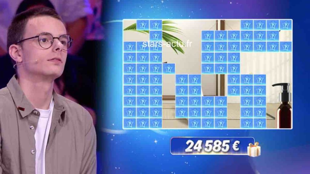 Les 12 coups de midi du 24 septembre : Emilien fait fort et tente sa chance face à l'étoile mystérieuse