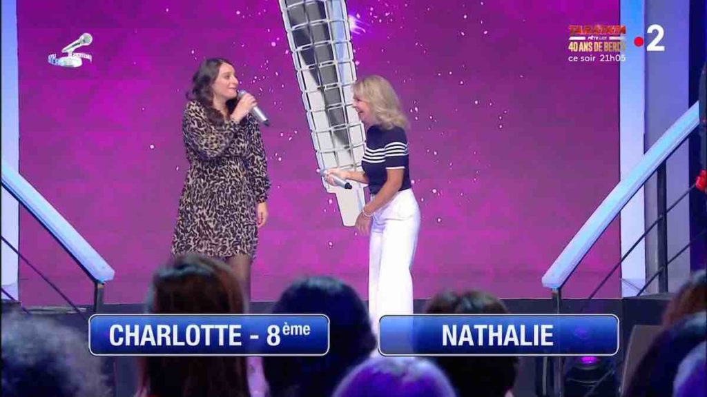 N'oubliez pas les paroles masters : qui de Charlotte ou Nathalie s'est qualifiée ? (25 octobre)
