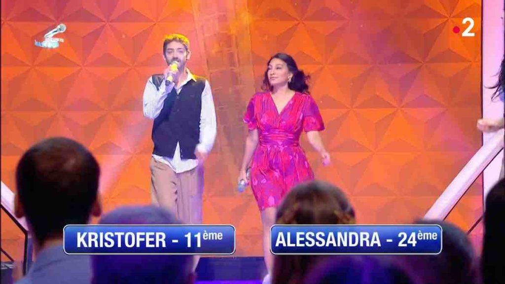 N'oubliez pas les paroles masters : qui de Kristofer ou Alessandra s'est qualifié ? (26 octobre)