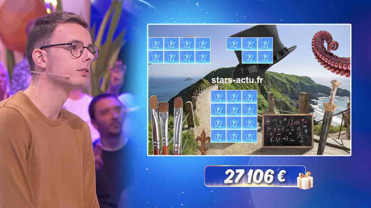 Les 12 coups de midi du 12 novembre : plus que 25 cases sur l'étoile mystérieuse, qui s'y cache ? Réponse