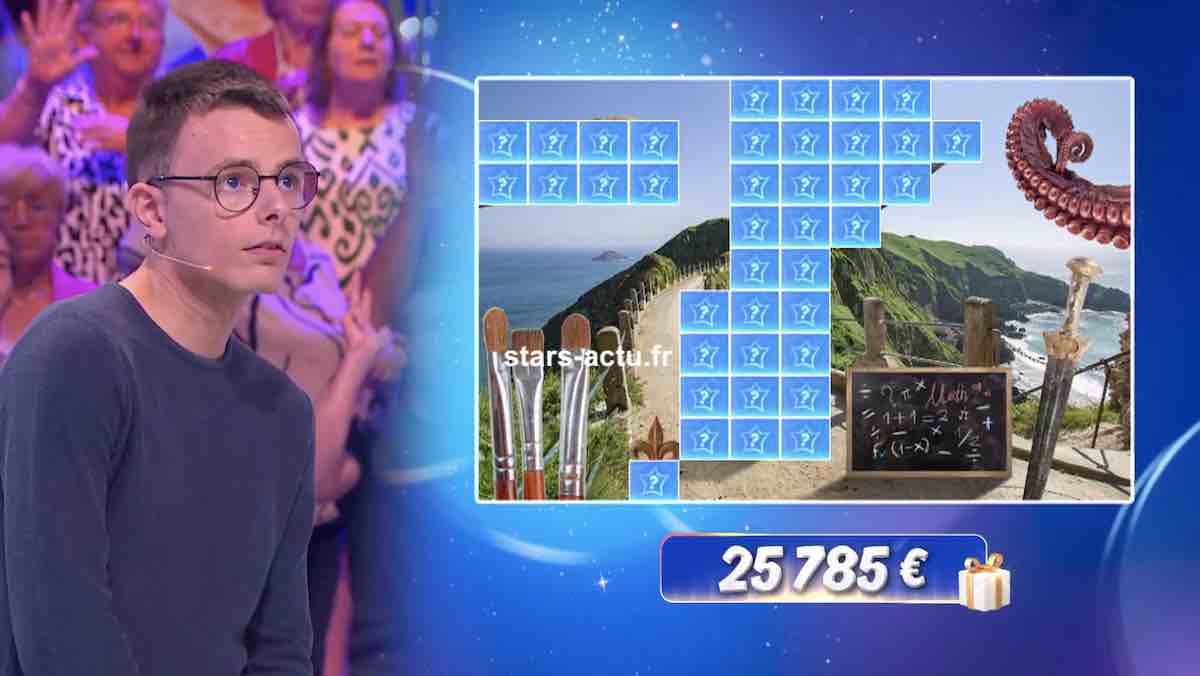 Les 12 coups de midi du 8 novembre : Alain Delon fait chuter Emilien, découvrez qui est sur l'étoile mystérieuse