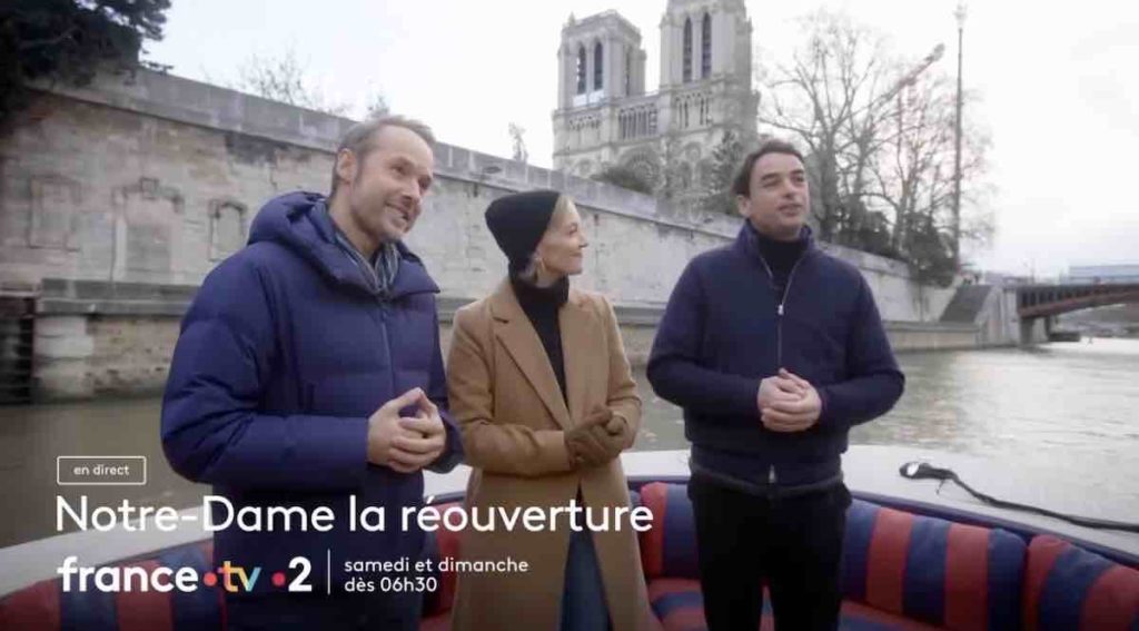 Audiences 7 décembre 2024 : « Notre-Dame, la réouverture » leader, la Star Academy en baisse
