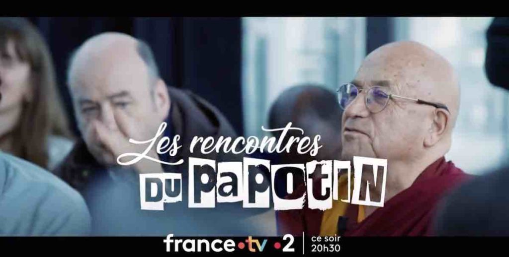 "Les rencontres du Papotin" avec Matthieu Ricard ce soir sur France 2 (11 janvier)