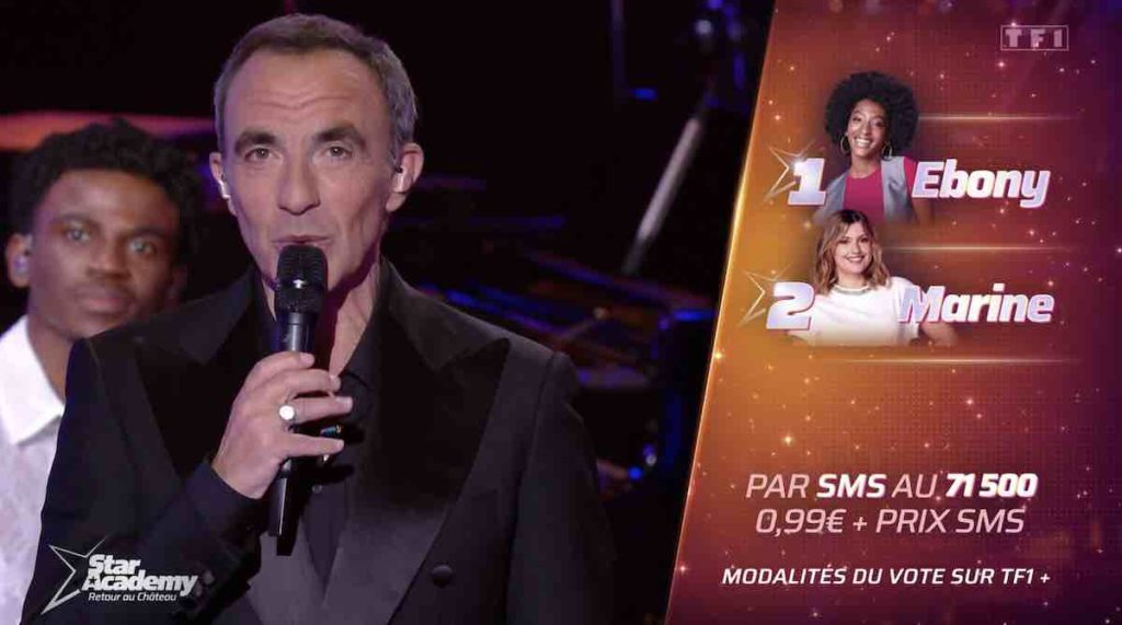Star Academy estimations finale : Marine encore en gausse, très loin devant Ebony (SONDAGE)