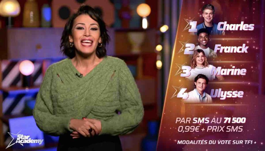 Star Academy estimations : Marine favorite, Ulysse derrière, Charles et Franck en retard