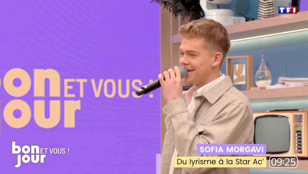 Star Academy : la surprise de Charles à Sofia Morgavi dans Bonjour (VIDÉO)