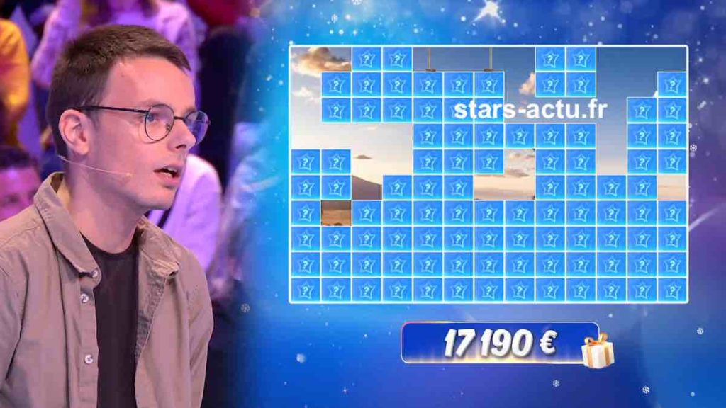 Les 12 coups de midi du 17 février : Emilien chute face à la nouvelle étoile mystérieuse