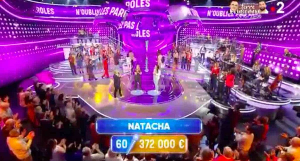 N'oubliez pas les paroles du 29 avril : élimination de Natacha !