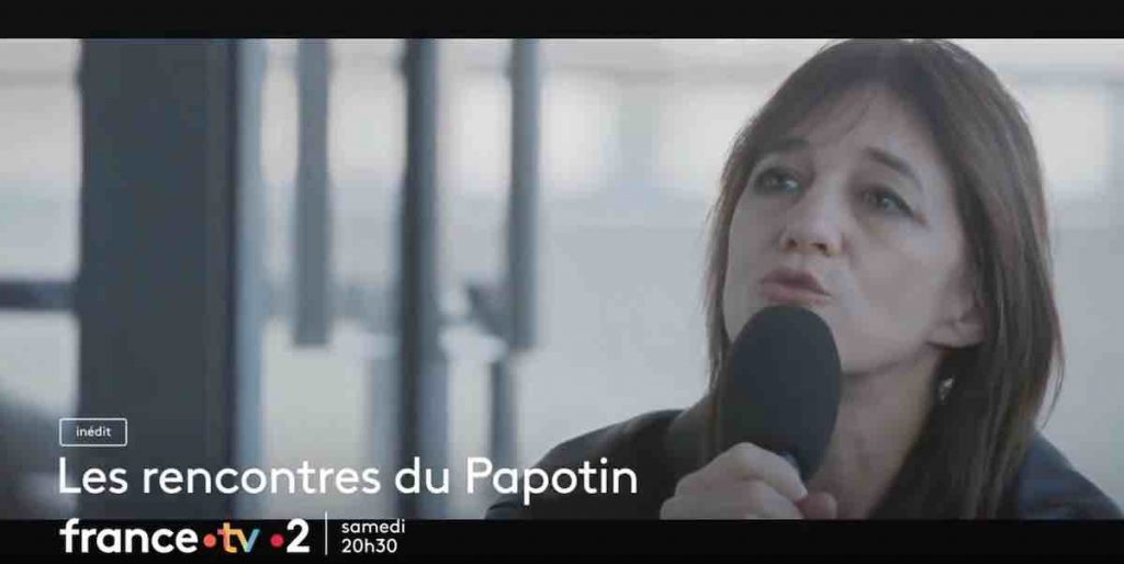 "Les rencontres du Papotin" avec Charlotte Gainsbourg ce soir sur France 2 (5 avril)