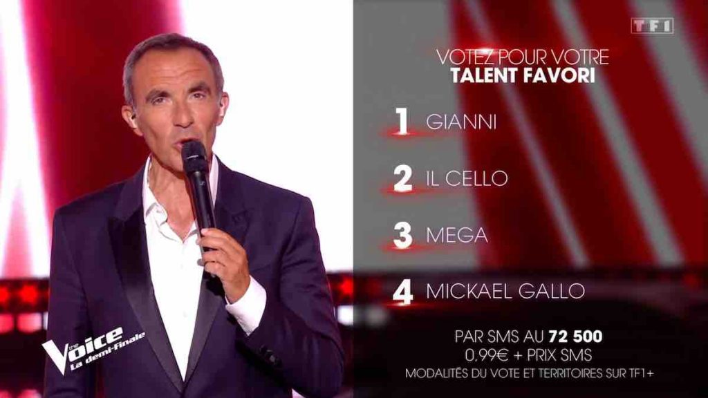 The Voice estimations finales : Il Cello grand favori devant Gianni (SONDAGE)