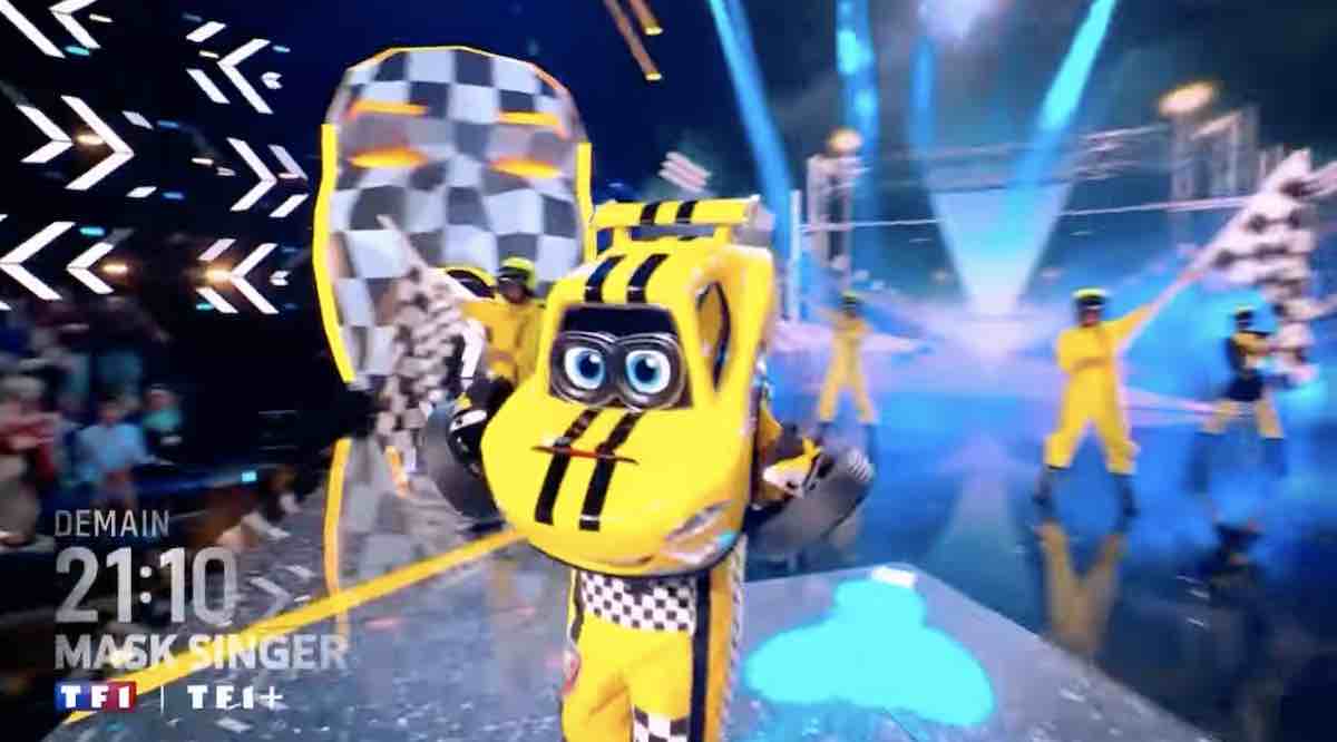 Mask Singer : quelle star est sous le Bolide ? Indices !