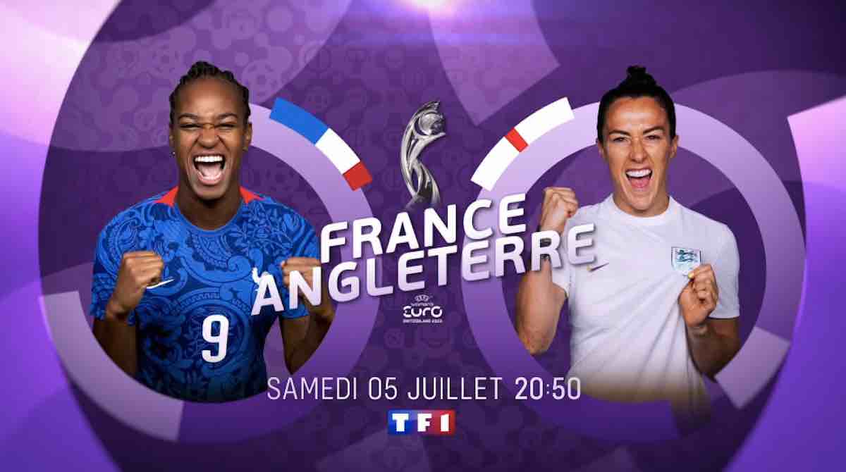 Foot Euro féminin : suivre France / Angleterre en direct, live et streaming (+ score en temps réel et résultat final)